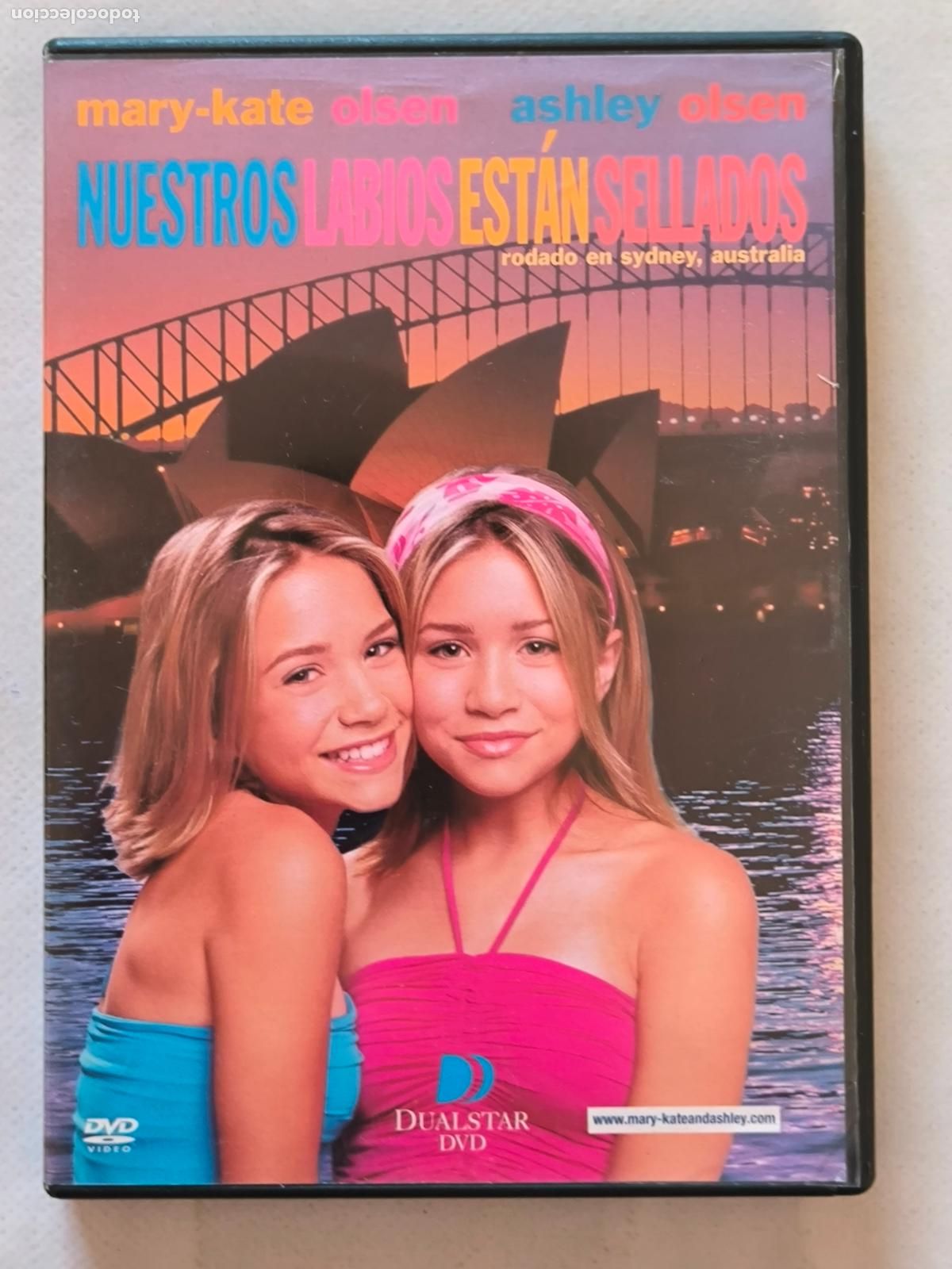 Cine: DVD NUESTROS LABIOS ESTAN SELLADOS - MARY-KATE OLSEN, ASHLEY OLSEN - LEER DESCRIPCION (6L)