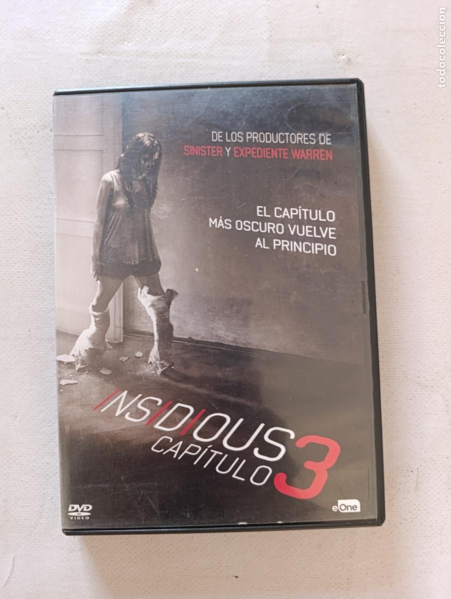 Cine: DVD INSIDIOUS CAPITULO 3 (6Lw)