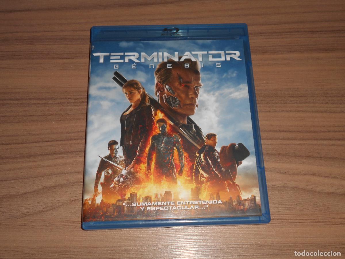 Cine: TERMINATOR Genesis DVD en CAJA de BLU-RAY Schawarzenegger