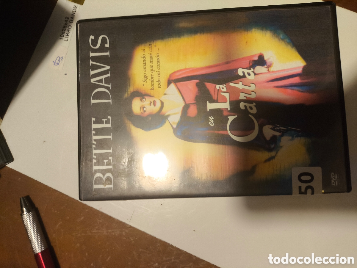 Cine: DVD la carta.lote.Lmn.0550