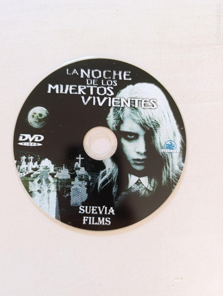 Cine: DVD LA NOCHE DE LOS MUERTOS VIVIENTES - GEORGE A. ROMERO - SOLO DISCO - LEER DESCRIPCION (7Q)