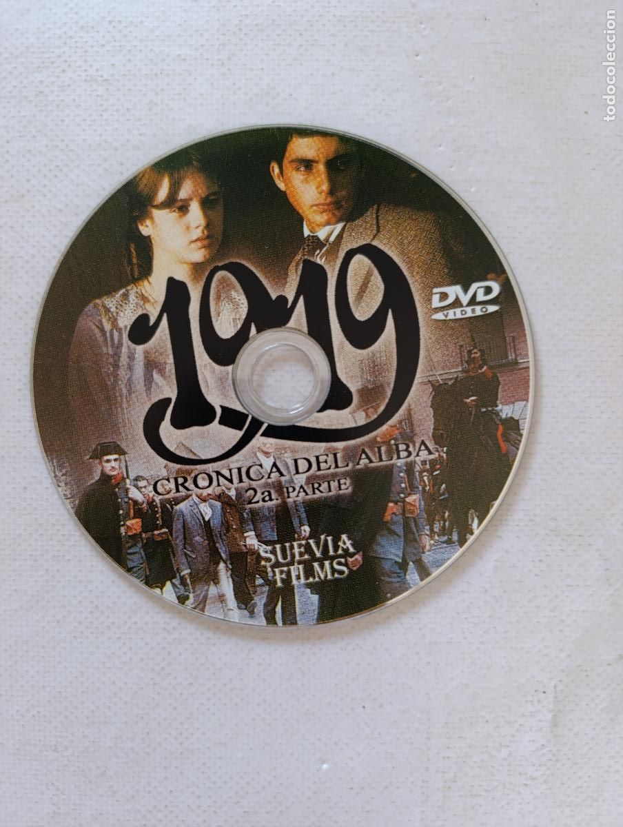 Cine: DVD 1919 CRONICA DEL ALBA - 2&ordf; PARTE - SOLO DISCO, SIN CAJA NI CARATULA (7R)