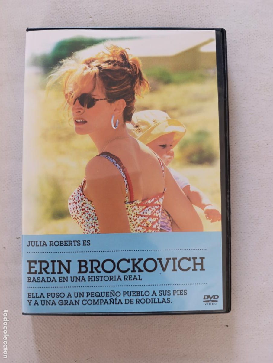 Cine: DVD ERIN BROCKOVICH - JULIA ROBERTS (8M)