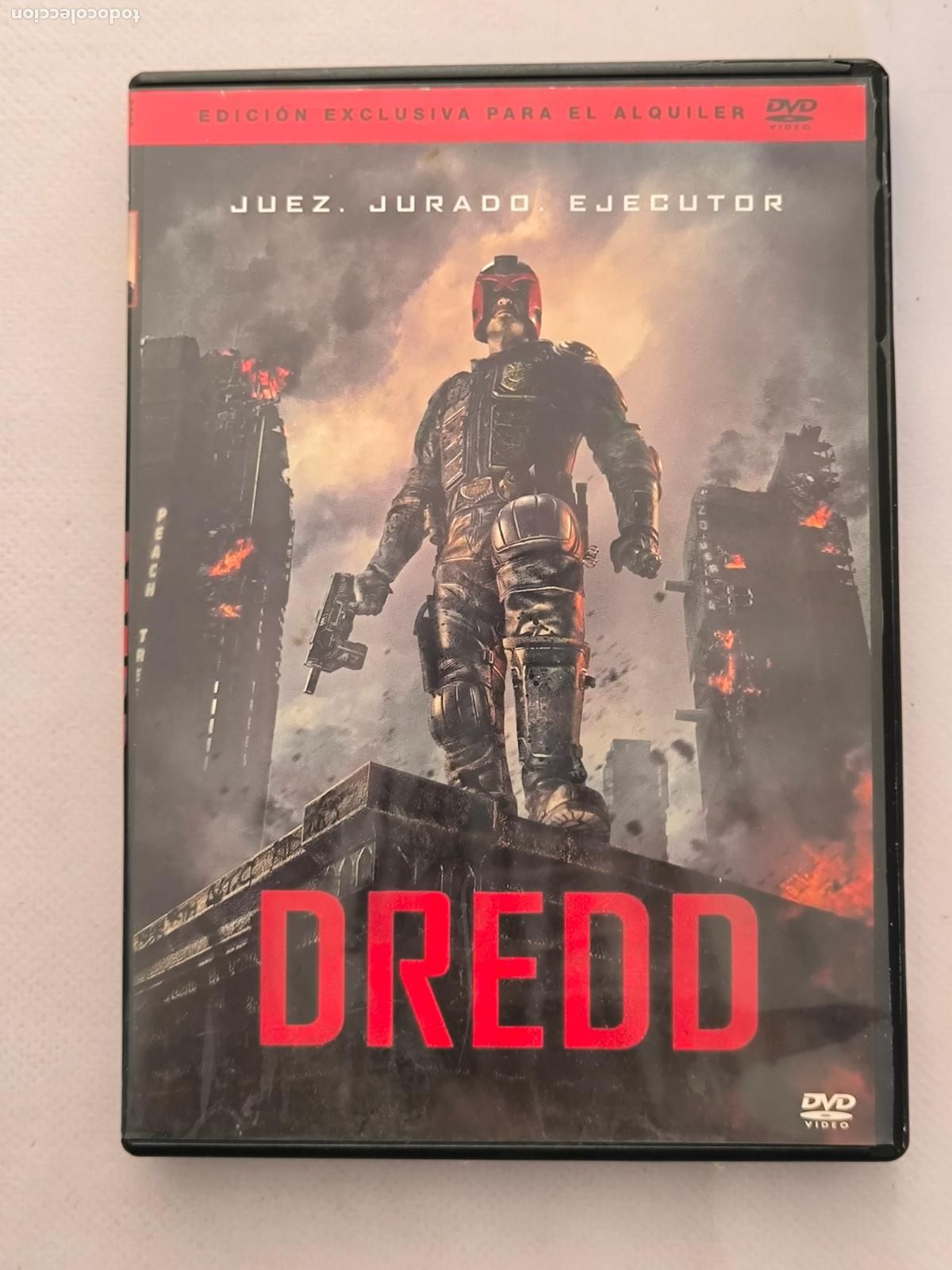 Cine: DVD DREDD - EDICION DE ALQUILER - LEER DESCRIPCION (8Q)