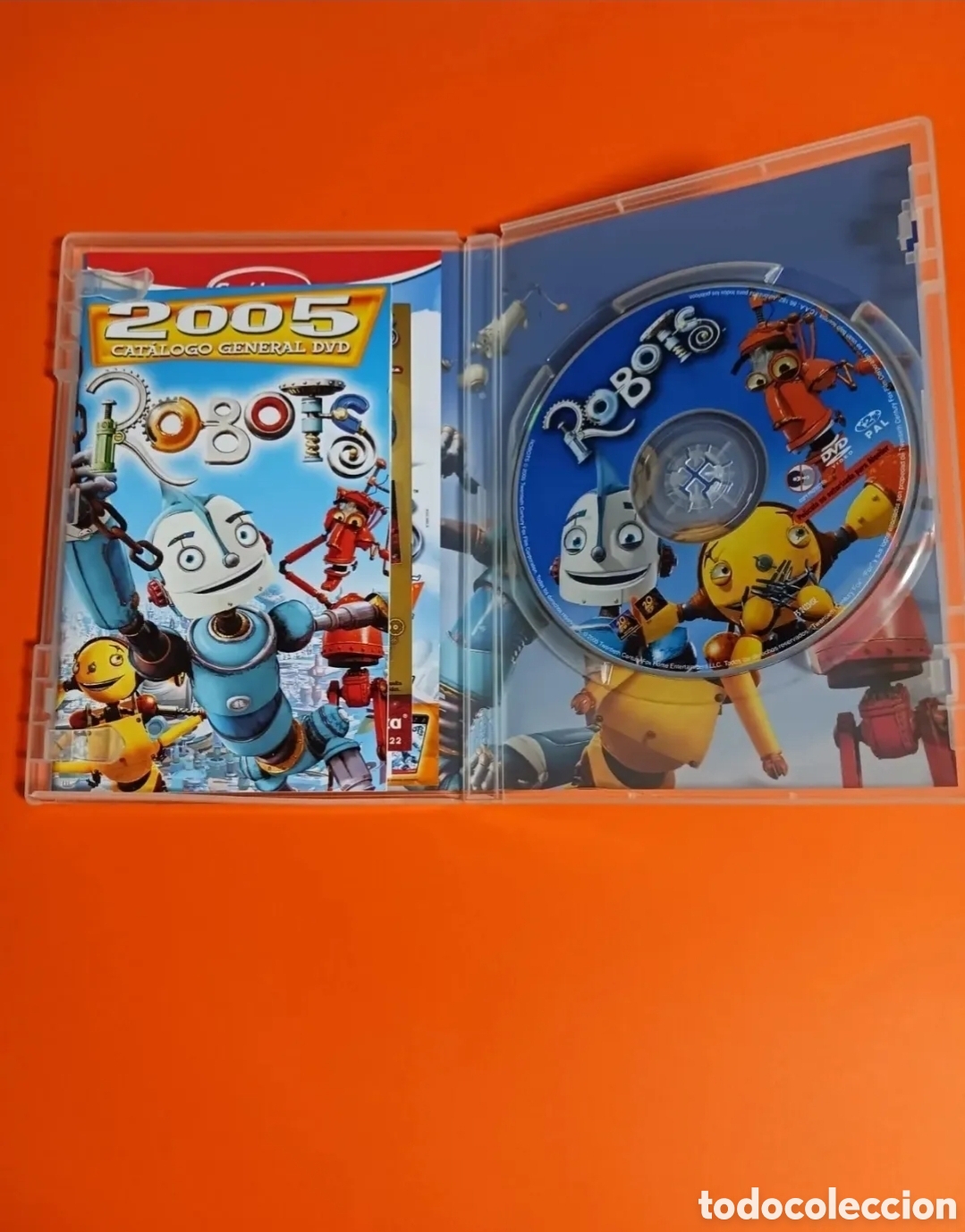 Cine: DVD. PEL&Iacute;CULA INFANTIL. ROBOTS - Foto 2