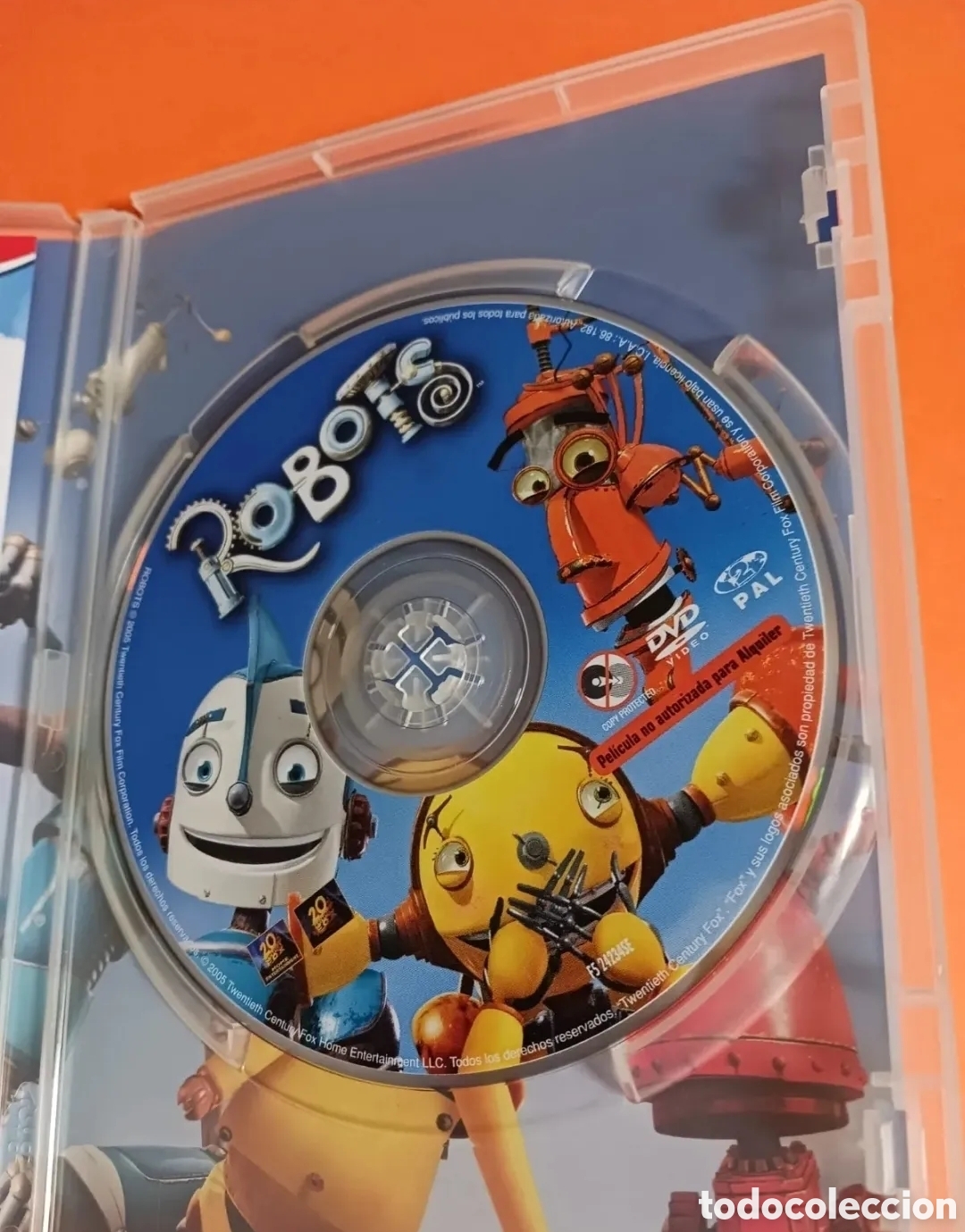 Cine: DVD. PEL&Iacute;CULA INFANTIL. ROBOTS - Foto 3