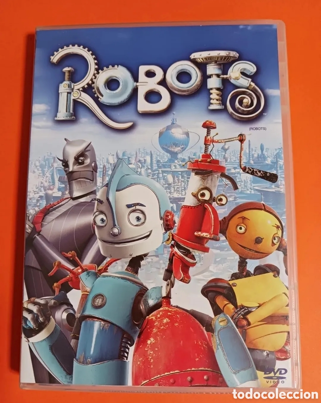 Cine: DVD. PEL&Iacute;CULA INFANTIL. ROBOTS - Foto 1