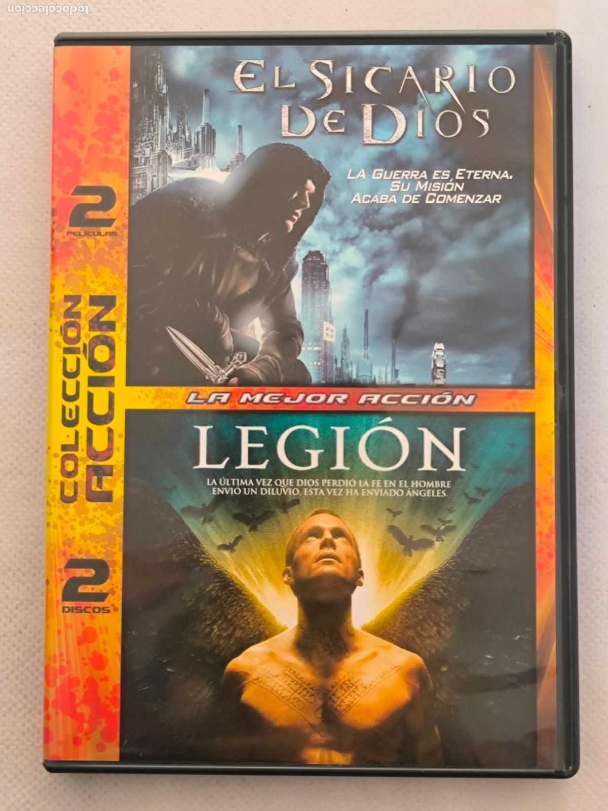 Cine: DVD EL SICARIO DE DIOS / LEGION - 2 DISCOS (8Q)