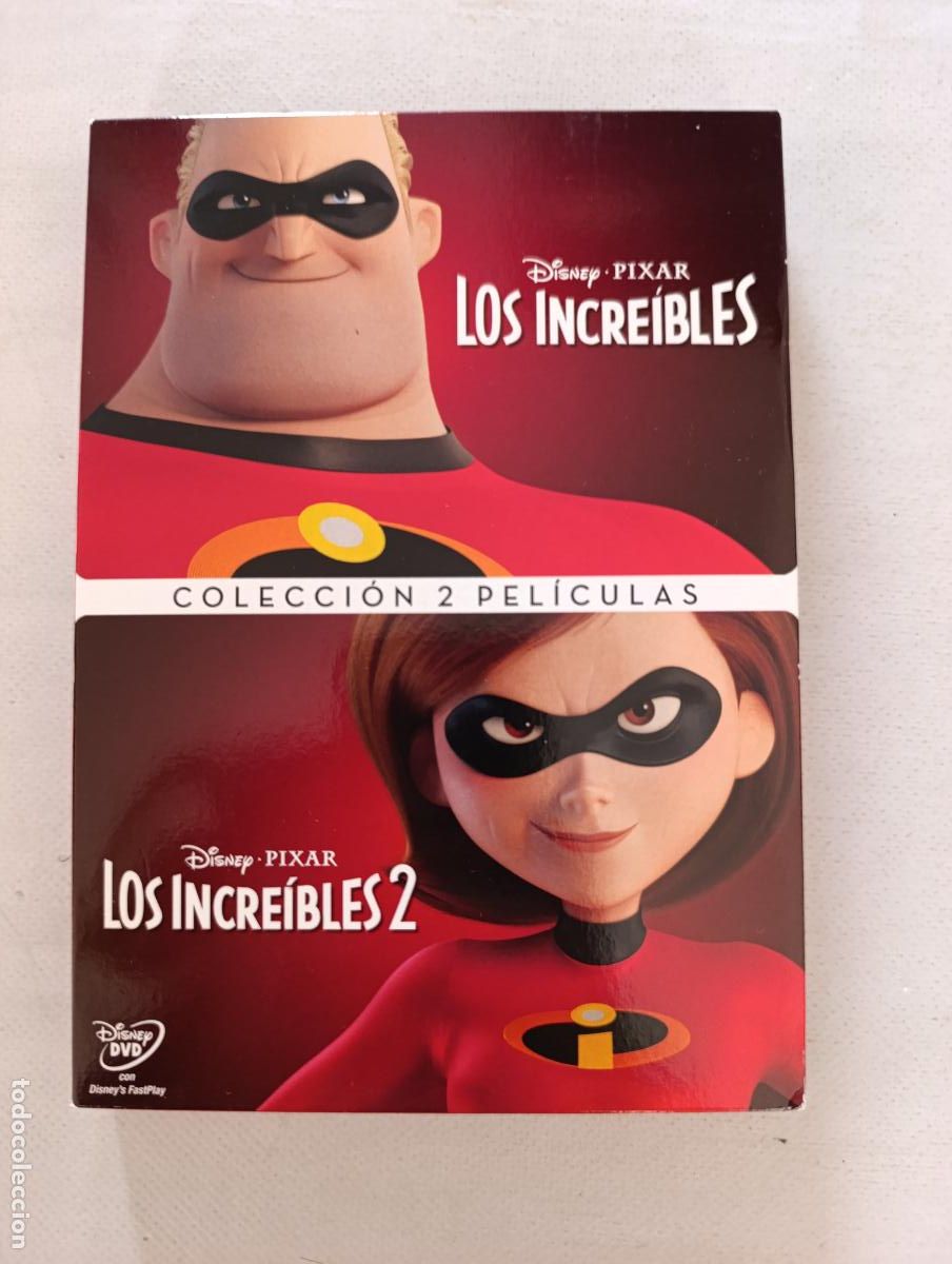 Kino: DVD LOS INCREIBLES COLECCION 2 PELICULAS: LOS INCREIBLES + LOS INCREIBLES 2 - 2 DISCOS (9B)