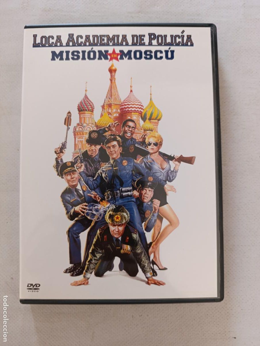 Cine: DVD LOCA ACADEMIA DE POLICIA - MISION MOSCU (9Bw)