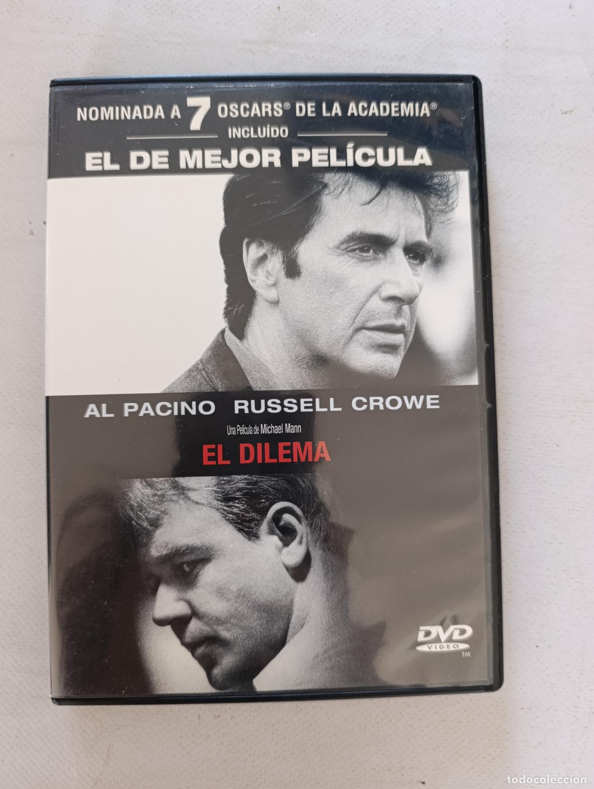 Cine: DVD EL DILEMA - AL PACINO, RUSSELL CROWE - LEER DESCRIPCION (9B)