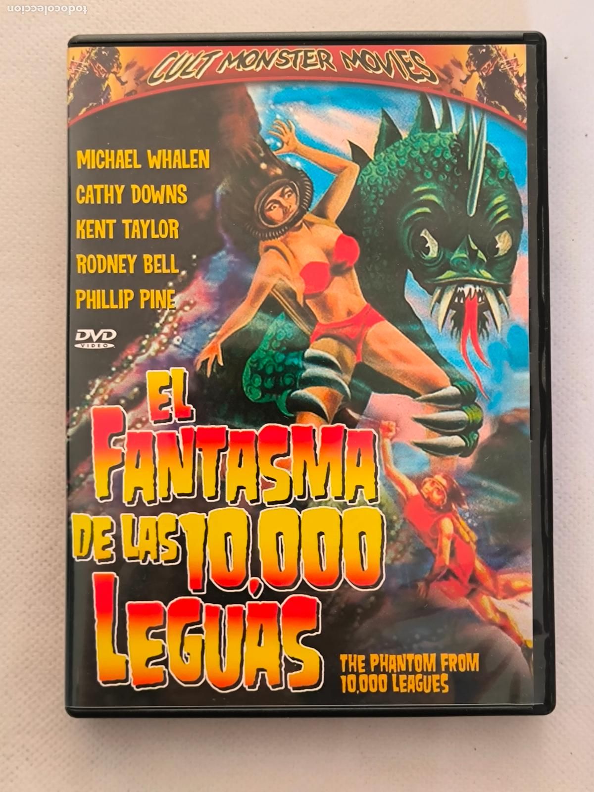 Cine: DVD EL FANTASMA DE LAS 10000 LEGUAS - MICHAEL WHALEN (9D)