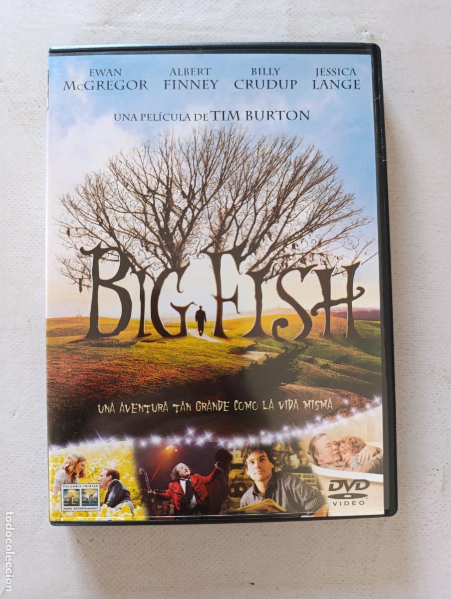 Cine: DVD BIG FISH - TIM BURTON - EWAN MCGREGOR (9C)