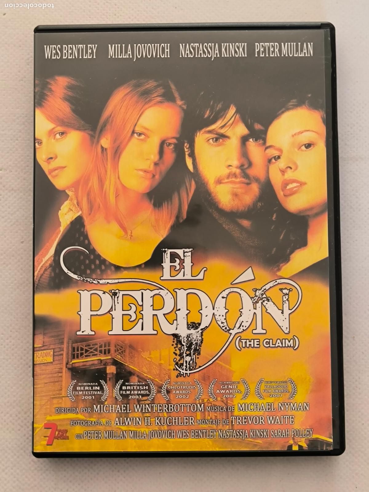 Cine: DVD EL PERDON (THE CLAIM) - MILLA JOVOVICH (9E)