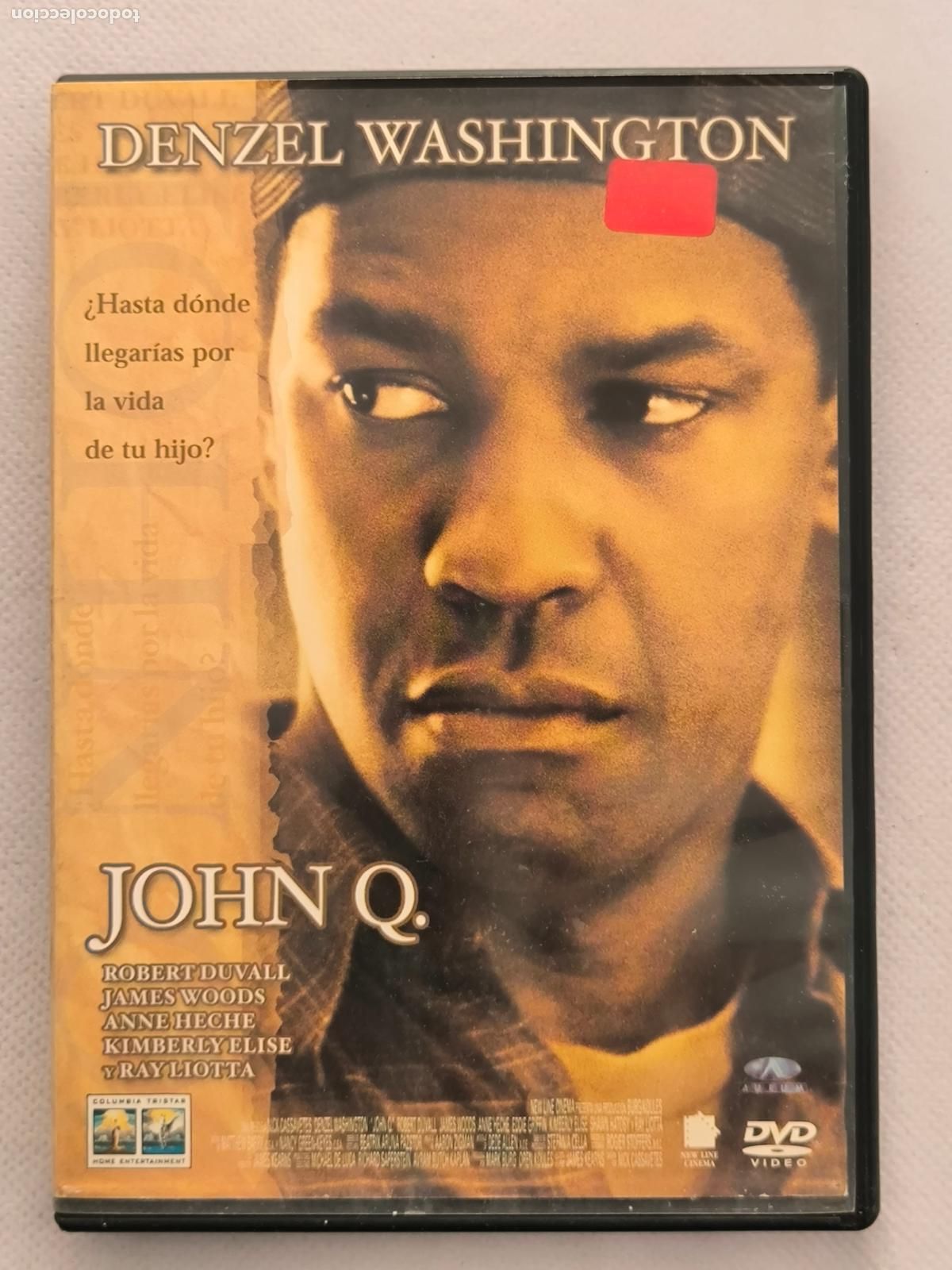 Cine: DVD JOHN Q. - DENZEL WASHINGTON - LEER DESCRIPCION (9H)