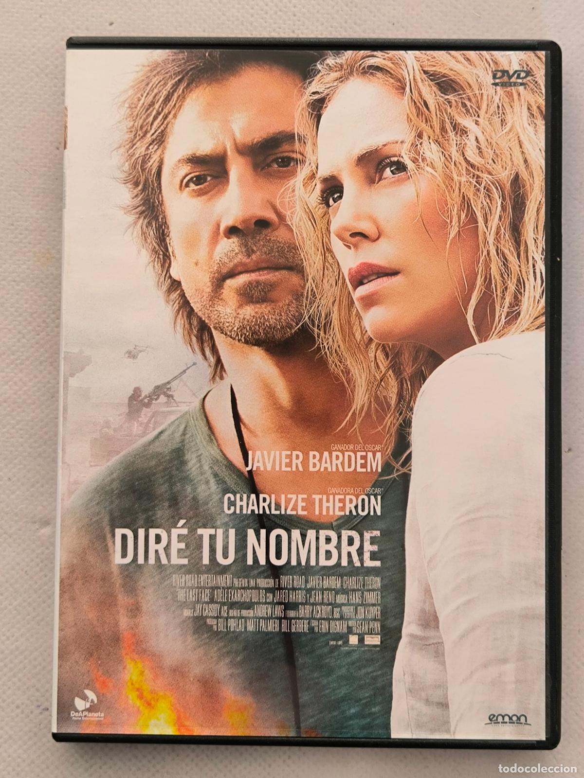 Cine: DVD DIRE TU NOMBRE - JAVIER BARDEM, CHARLIZE THERON (9J)
