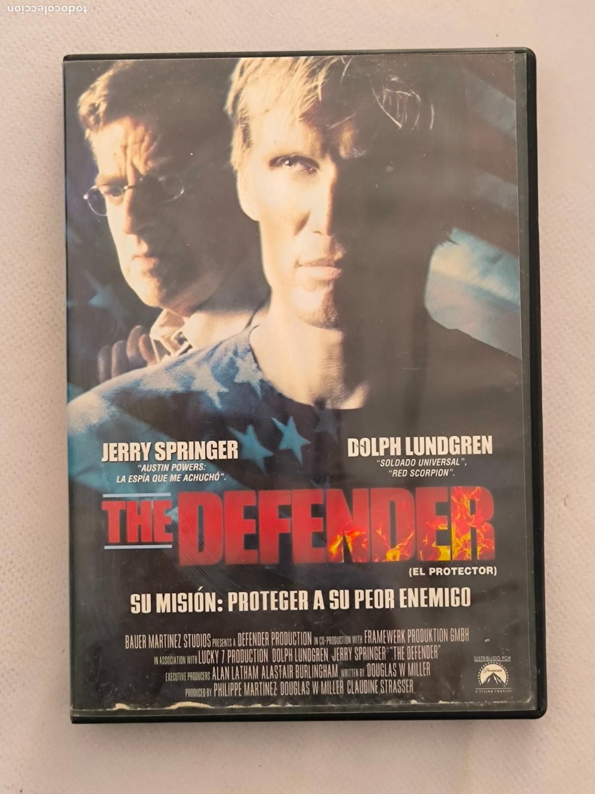 Cine: DVD THE DEFENDER - EDICION DE ALQUILER - DOLPH LUNDGREN (9J)