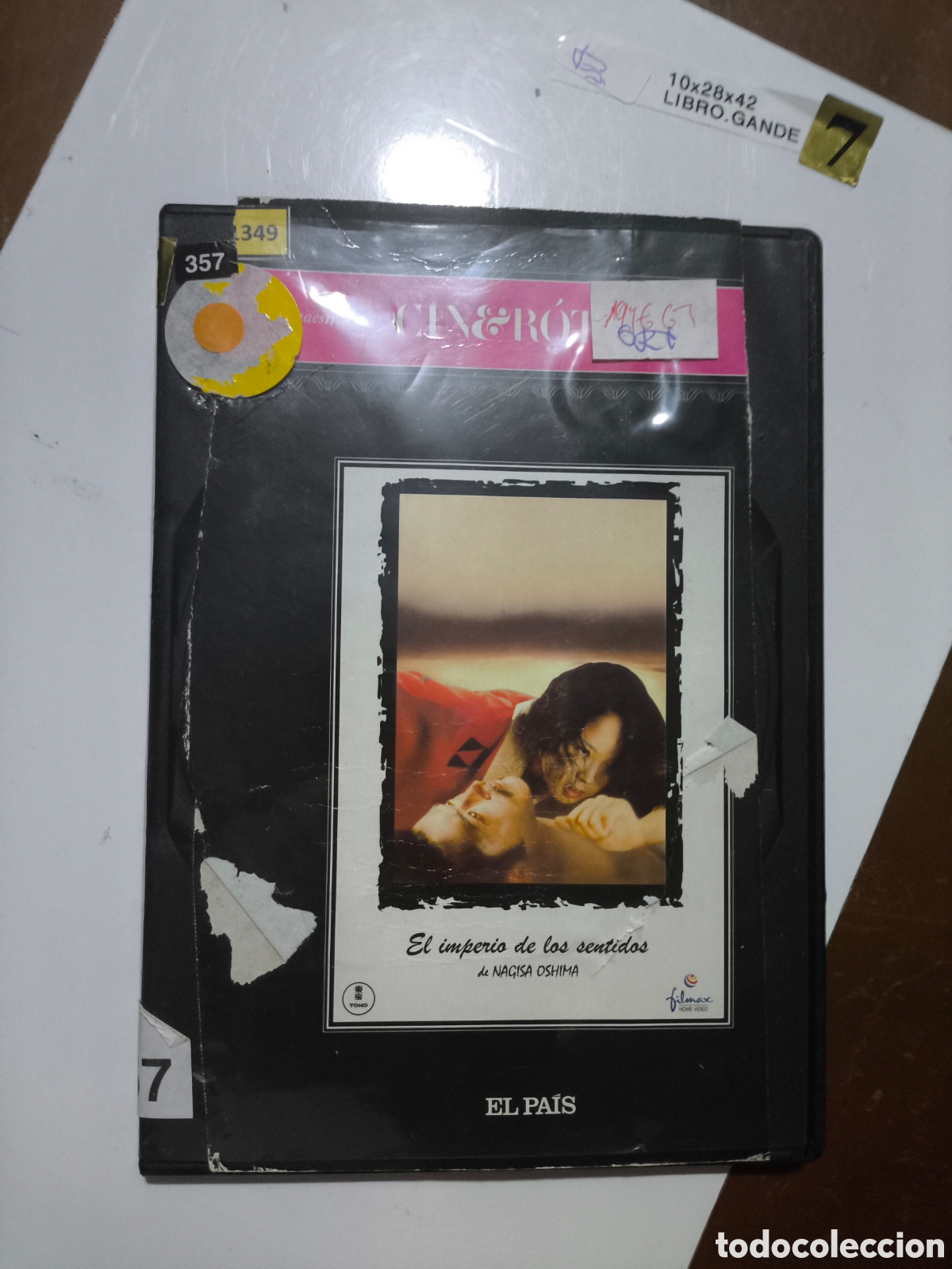 Cine: DVD de el imperio de los sentidos .lote E.n.0357