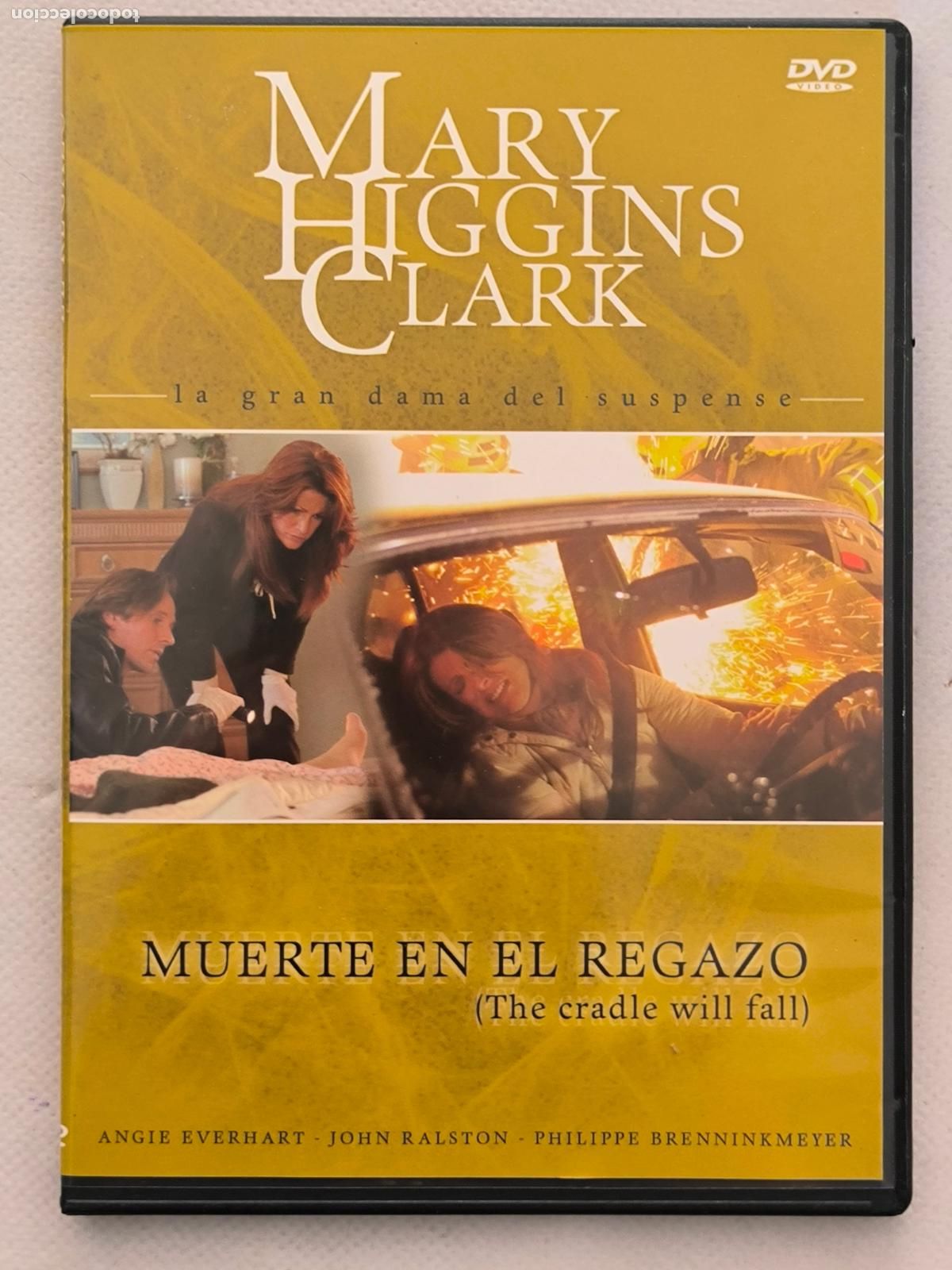 Cine: DVD MUERTE EN EL REGAZO (THE CRADLE WILL FALL) - MARY HIGGINS CLARK - CAJA SLIM (9J)