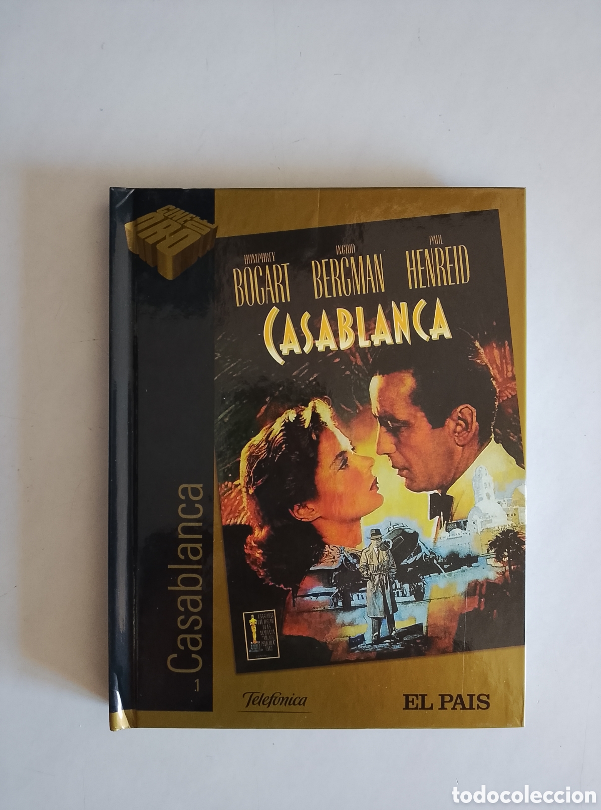 Cine: PELICULA DVD + LIBRITO CASABLANCA