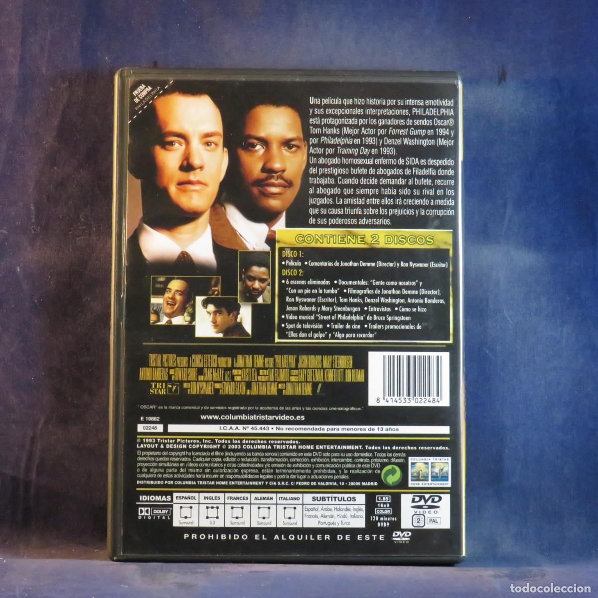 Cine: PHILADELPHIA - DVD - - Foto 2