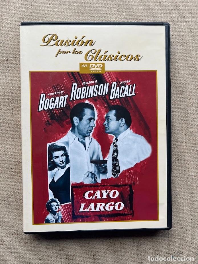 Cine: Cayo Largo / Humphrey Bogart & Lauren Bacall / John Huston / Pasi&oacute;n por los Cl&aacute;sicos / DVD /