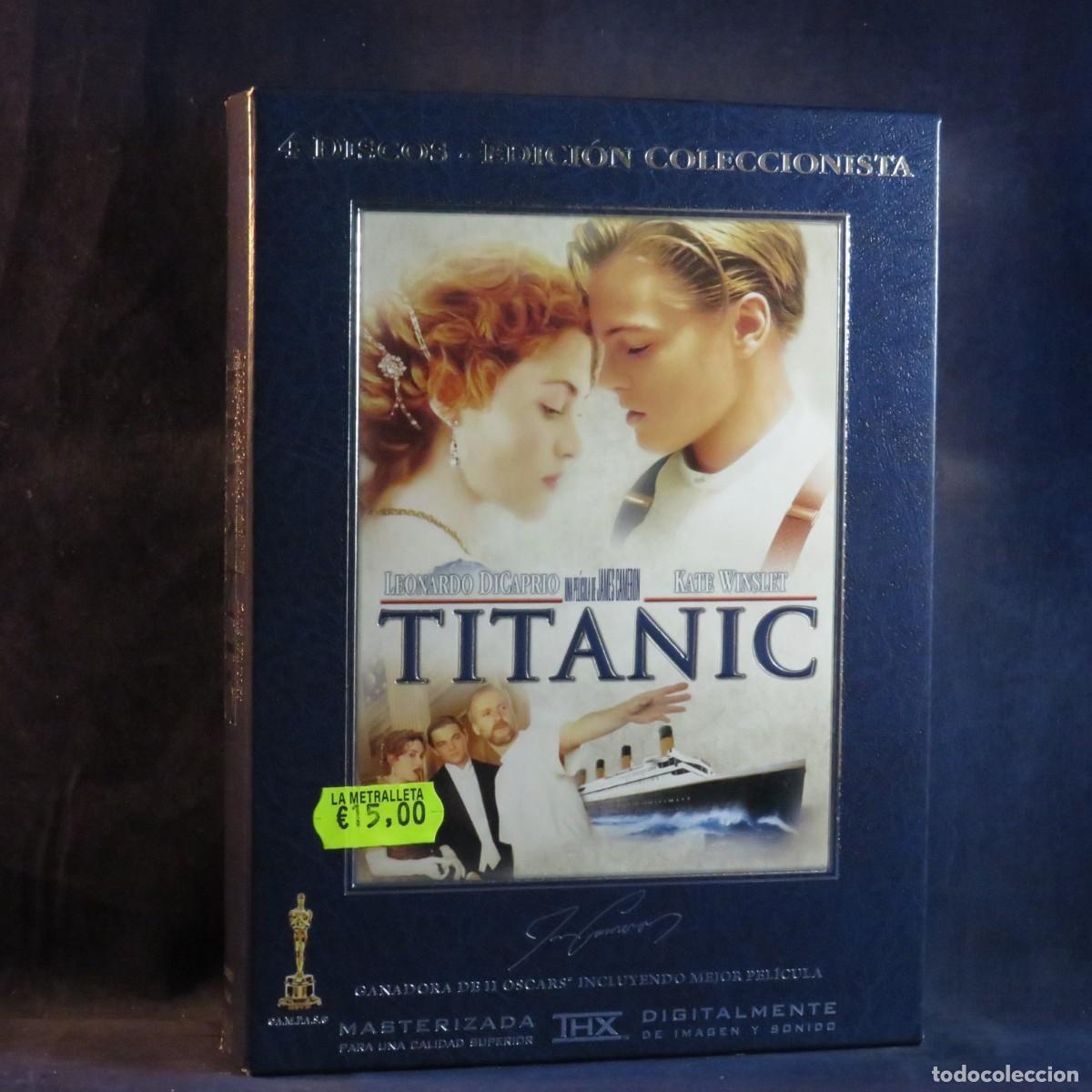 Cine: TITANIC (EDICI&Oacute;N COLLECIONISTA) - 4 DVD