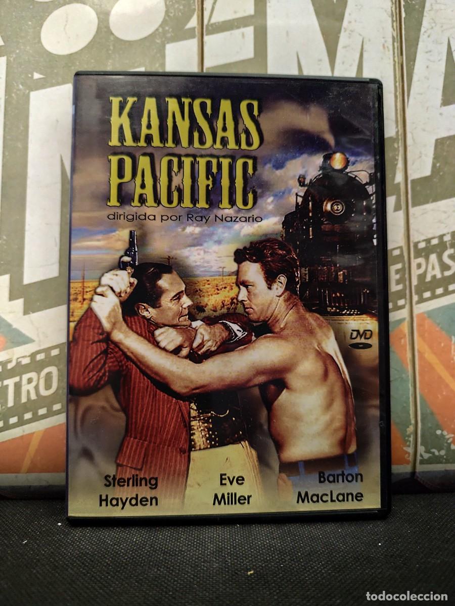 Cine: DVD 2465 Kansas pacific / Disco con muy pocas se&ntilde;ales de uso
