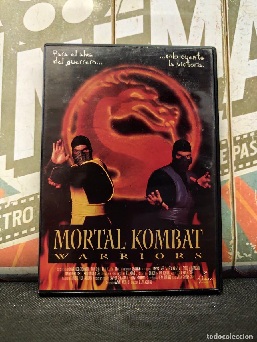 Cine: DVD 2468 Mortal Kombat Warriors / Disco con muy pocas se&ntilde;ales de uso