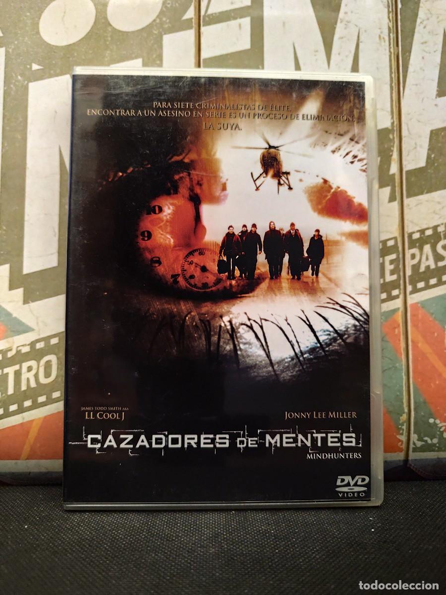 Cine: DVD 2481 Cazadores de mentes / Disco con muy pocas se&ntilde;ales de uso