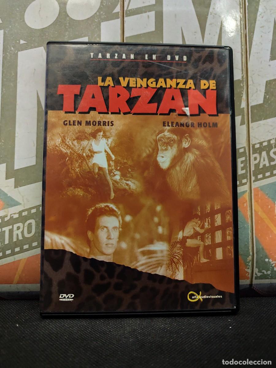 Cine: DVD 2483 La venganza de Tarz&aacute;n / Disco con muy pocas se&ntilde;ales de uso