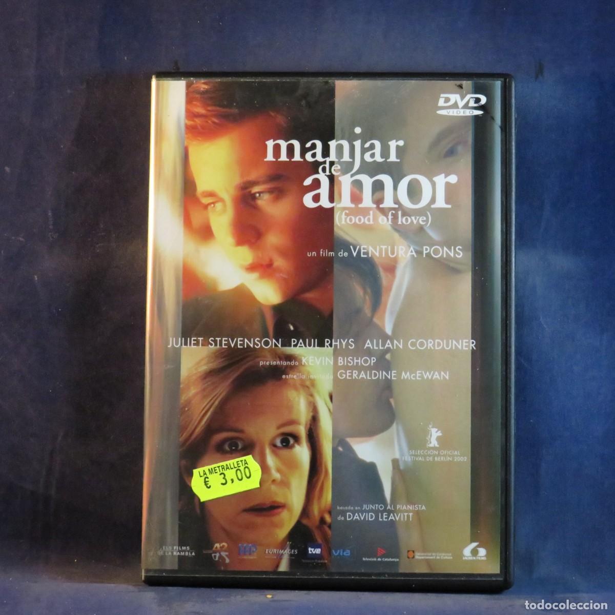 Cine: MANJAR DE AMOR - DVD