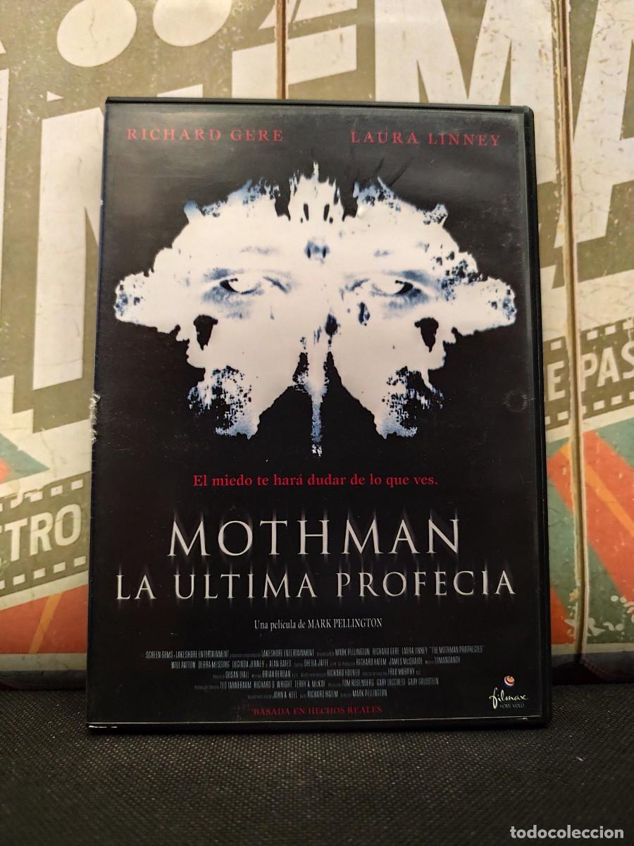 Cine: DVD 2498 Mothman La &uacute;ltima profec&iacute;a / Disco con muy pocas se&ntilde;ales de uso