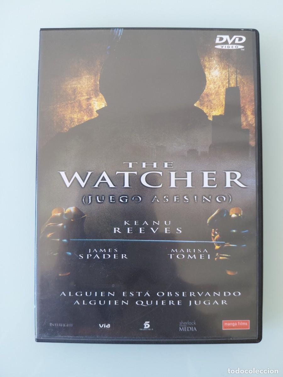Cine: DVD - THE WATCHER (JUEGO ASESINO) CON KEANU REEVES, JAMES SPADER, MARISA TOMEI