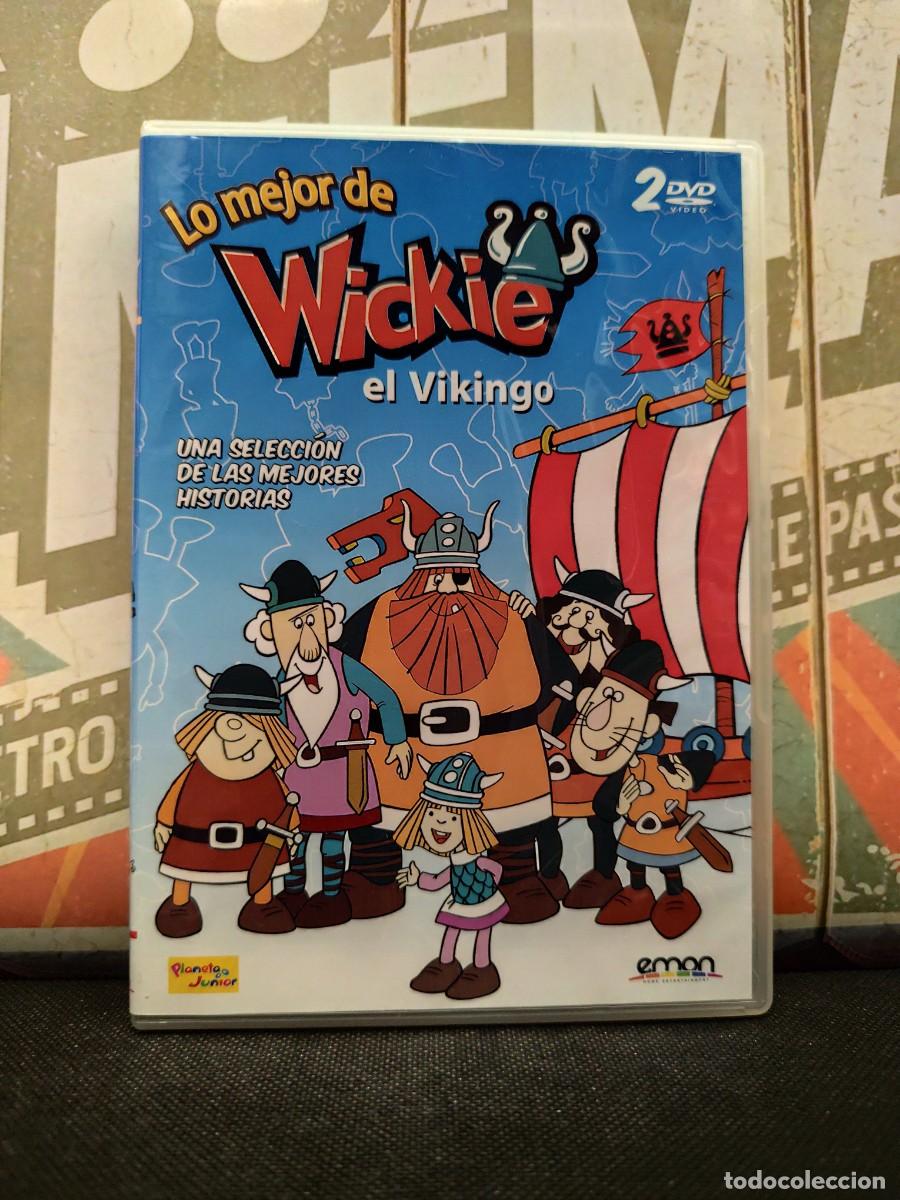 Cine: DVD 2501 Lo mejor de Wickie el Vikingo 2 dvd / Disco con muy pocas se&ntilde;ales de uso