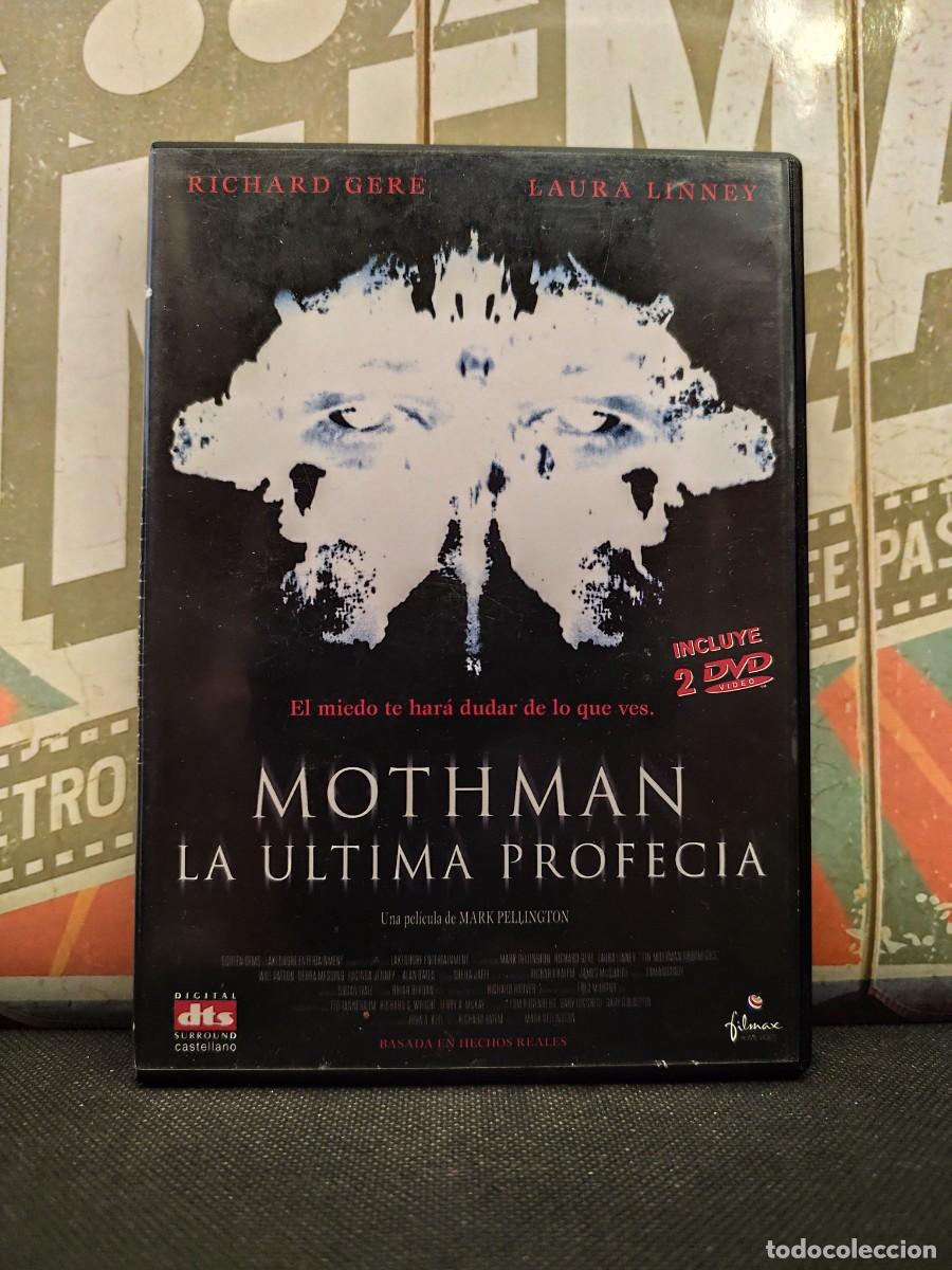Cine: DVD 2512 Mothman La profec&iacute;a 2 dvd / Disco con muy pocas se&ntilde;ales de uso