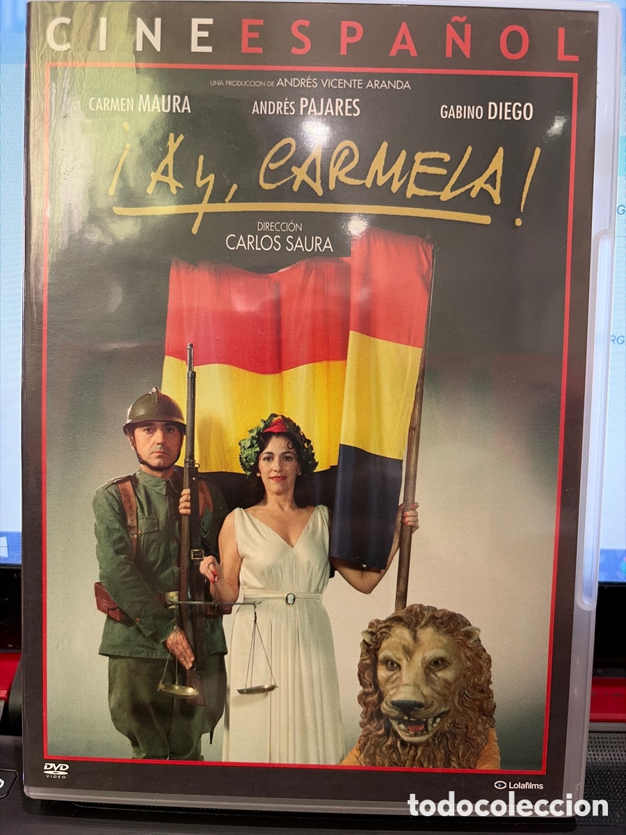 Cin&eacute;ma: DVD AY CARMELA - CARMEN MAURA, ANDRES PAJARES