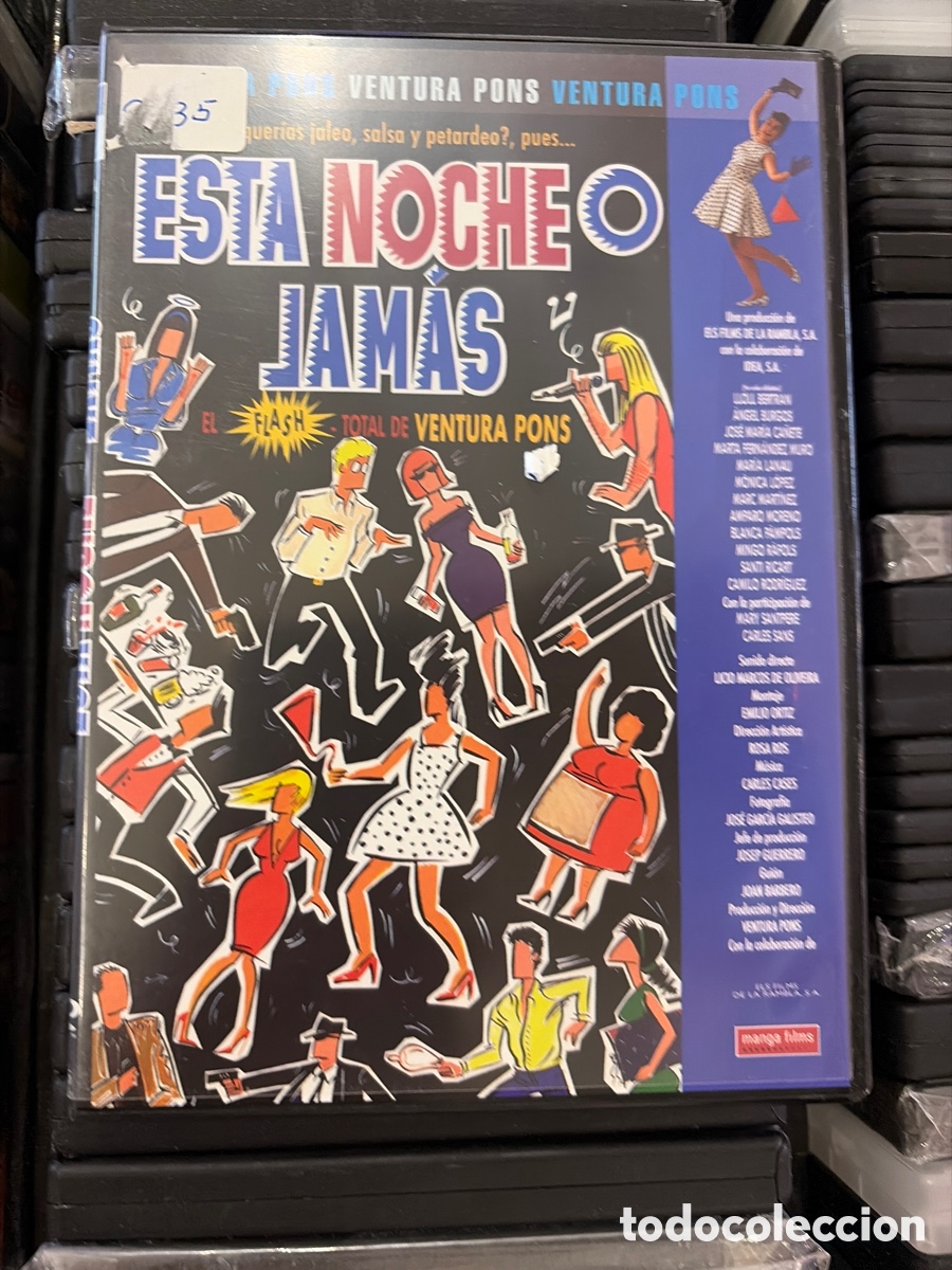 Kino: DVD ESTA NOCHE O JAMAS - VENTURA PONS