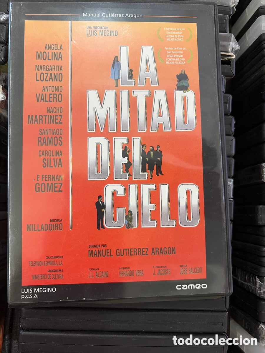 Cinema: DVD LA MITAD DEL CIELO - ANGELA MOLINA, MARGARITA LOZANO