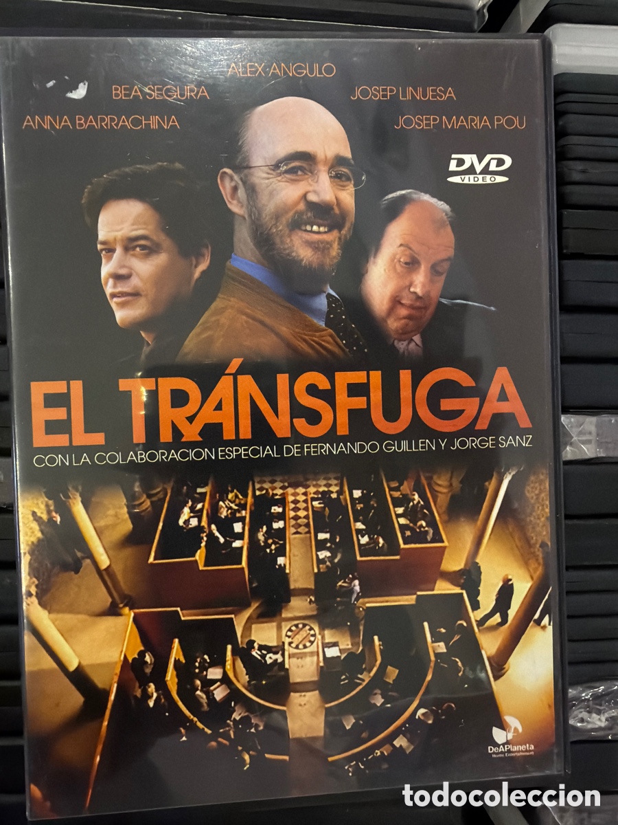 Cinema: DVD EL TRANSFUGA - ALEX ANGULO, BEA SEGURA, ANNA BARRACHINA RARO