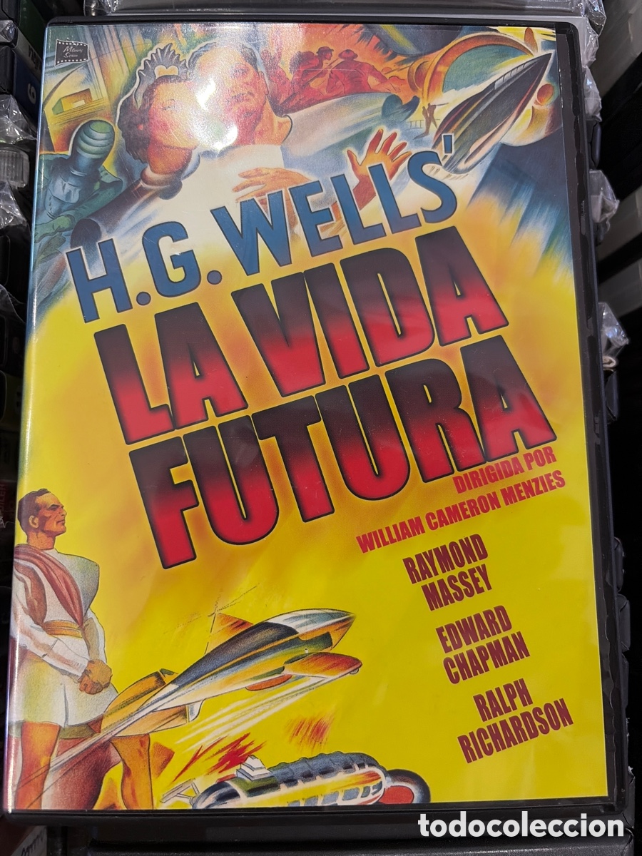 Cine: DVD LA VIDA FUTURA - H.G. WELLS RAYMOND MASSEY