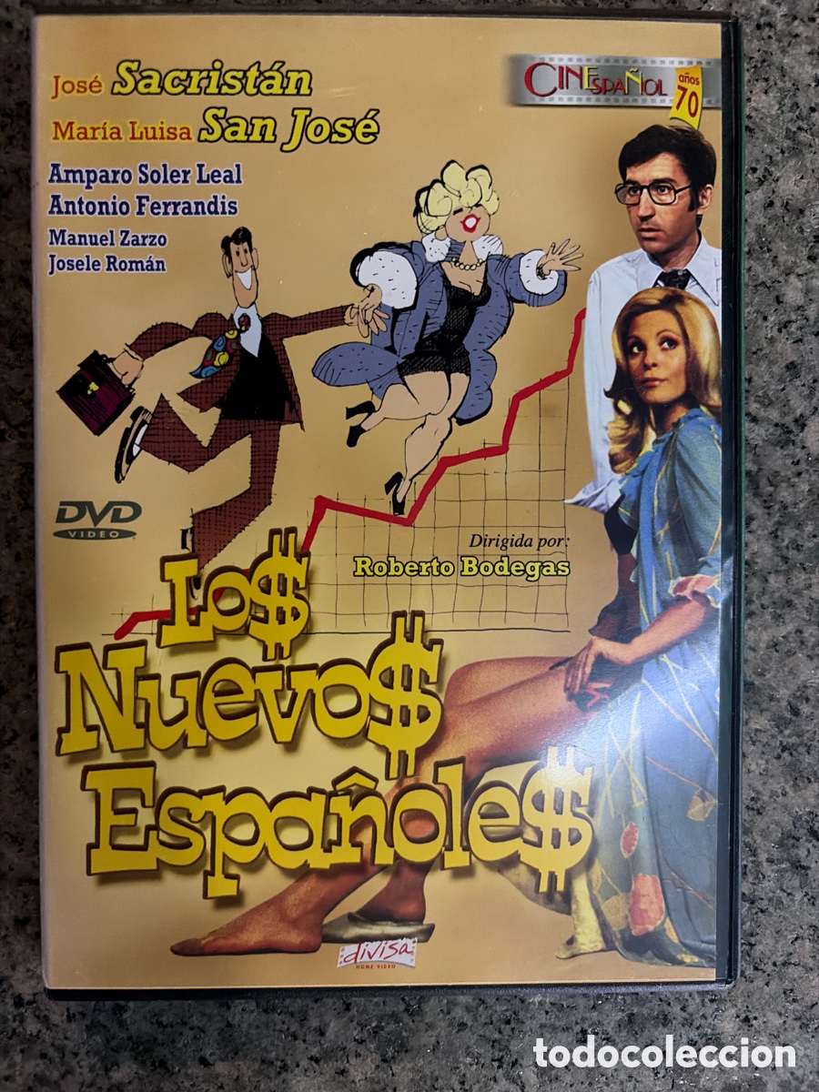 Cinema: DVD LOS NUEVOS ESPA&Ntilde;OLES - JOSE SACRISTAN, MARIA LUISA SAN JOSE