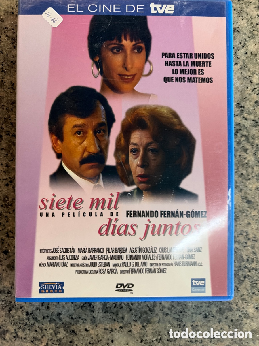 Cinema: DVD SIETE MIL DIAS JUNTOS - JOSE SACRISTAN, MARIA BARRANCO