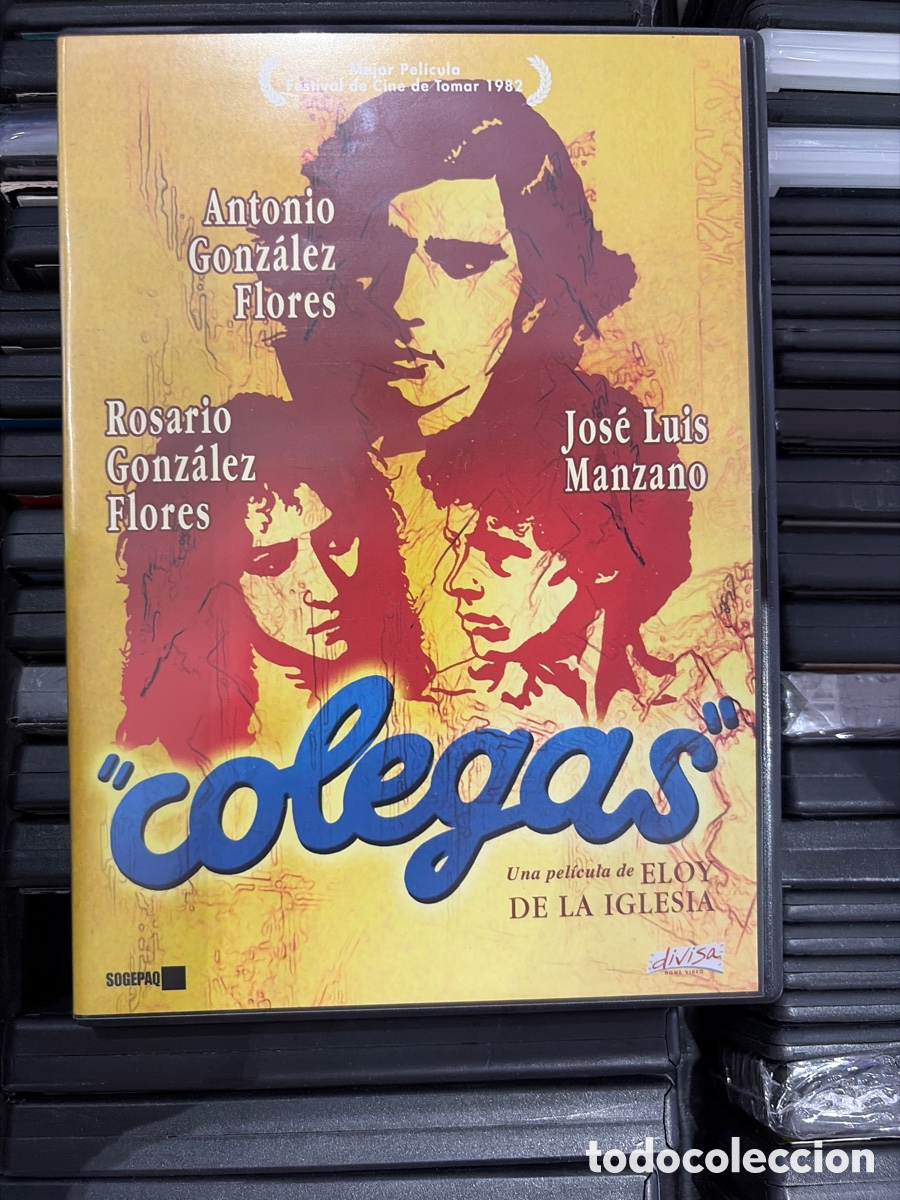 Cinema: DVD COLEGAS - JOSE LUIS MANZANO, ANTONIO FLORES, ROSARIO FLORES