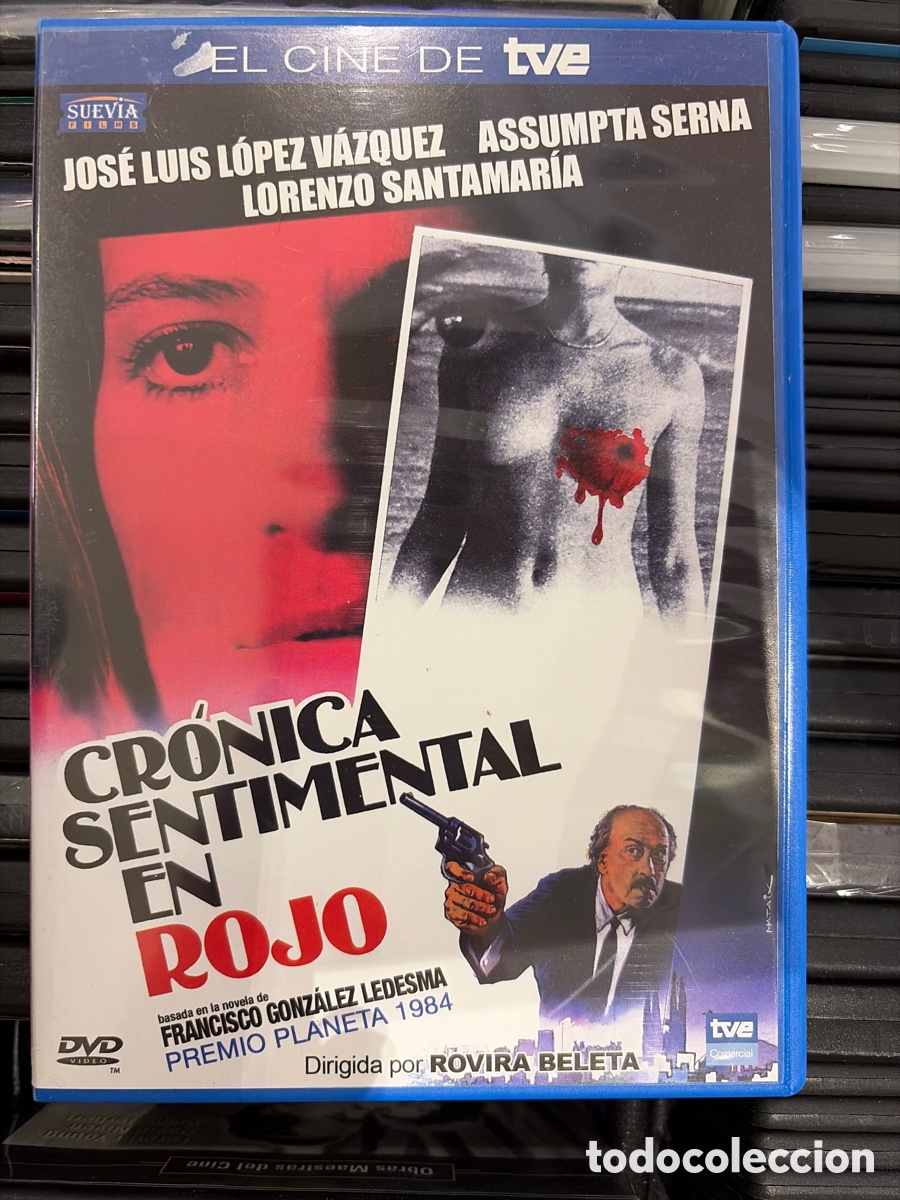 Kino: DVD CRONICA SENTIMENTAL EN ROJO - JOSE LUIS LOPEZ VAQUEZ, ASSUMPTA SERNA