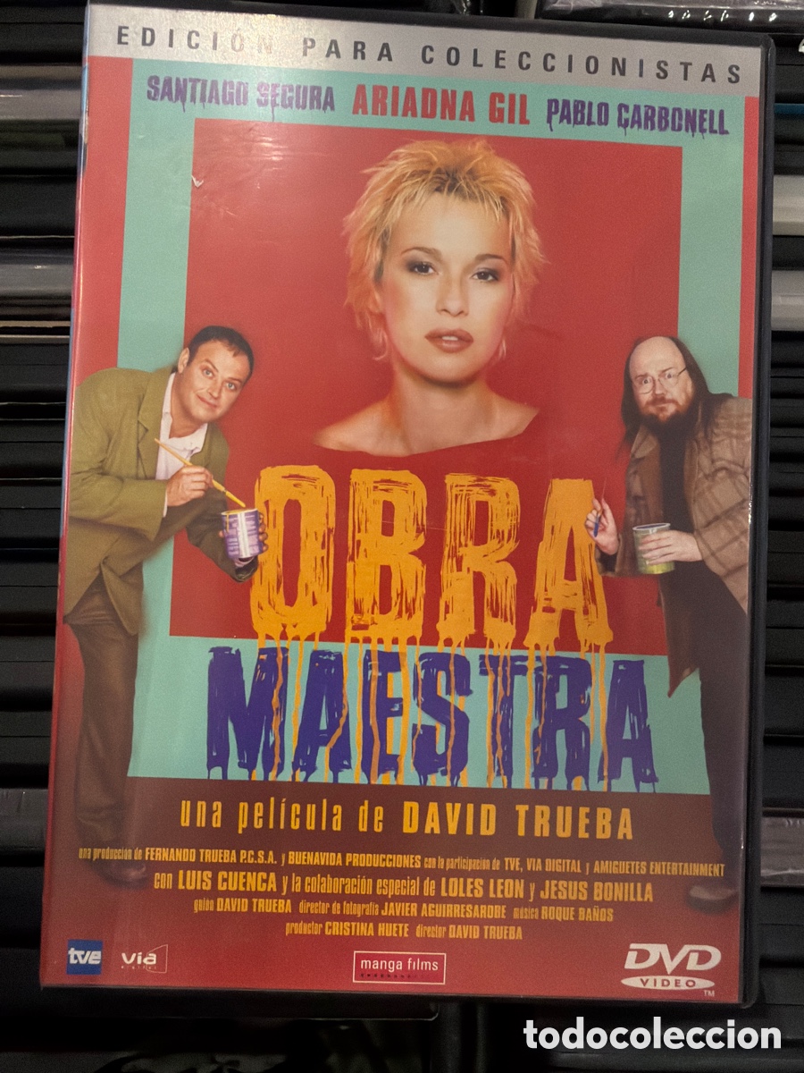 Cinema: DVD OBRA MAESTRA - SANTIAGO SEGURA, ARIADNA GIL