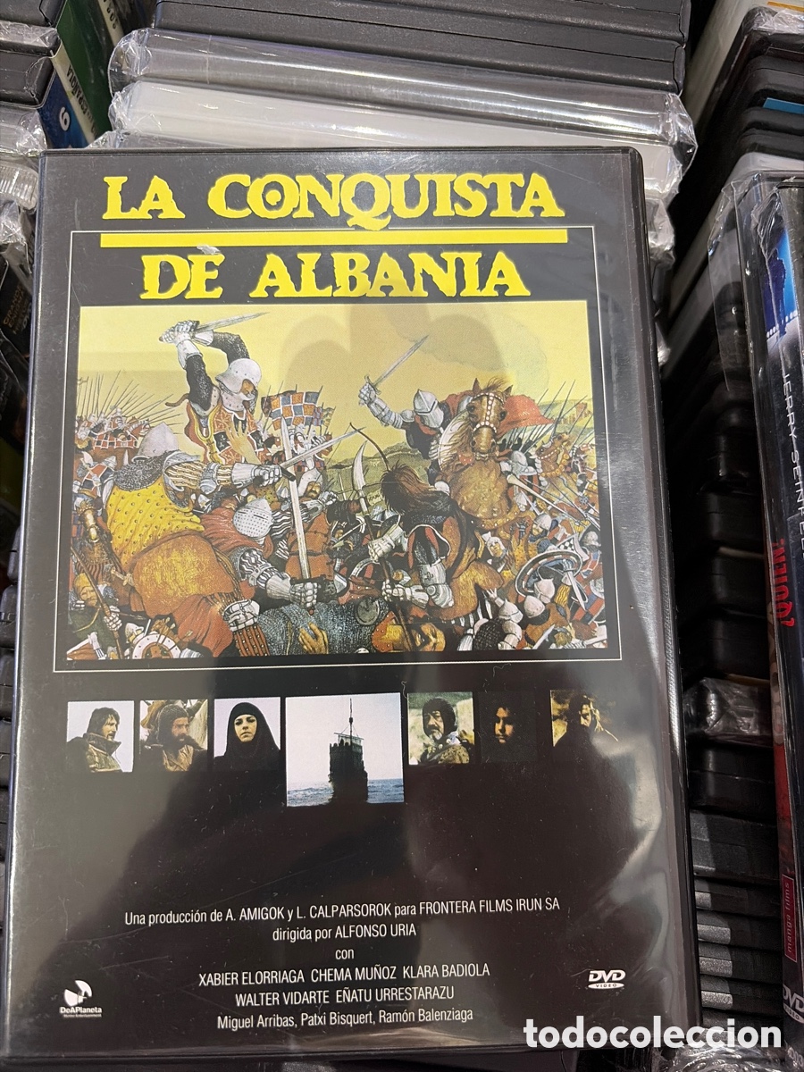 Cinema: DVD LA CONQUISTA DE ALBANIA - XABIER ELORRIAGA, CHEMA MU&Ntilde;OZD