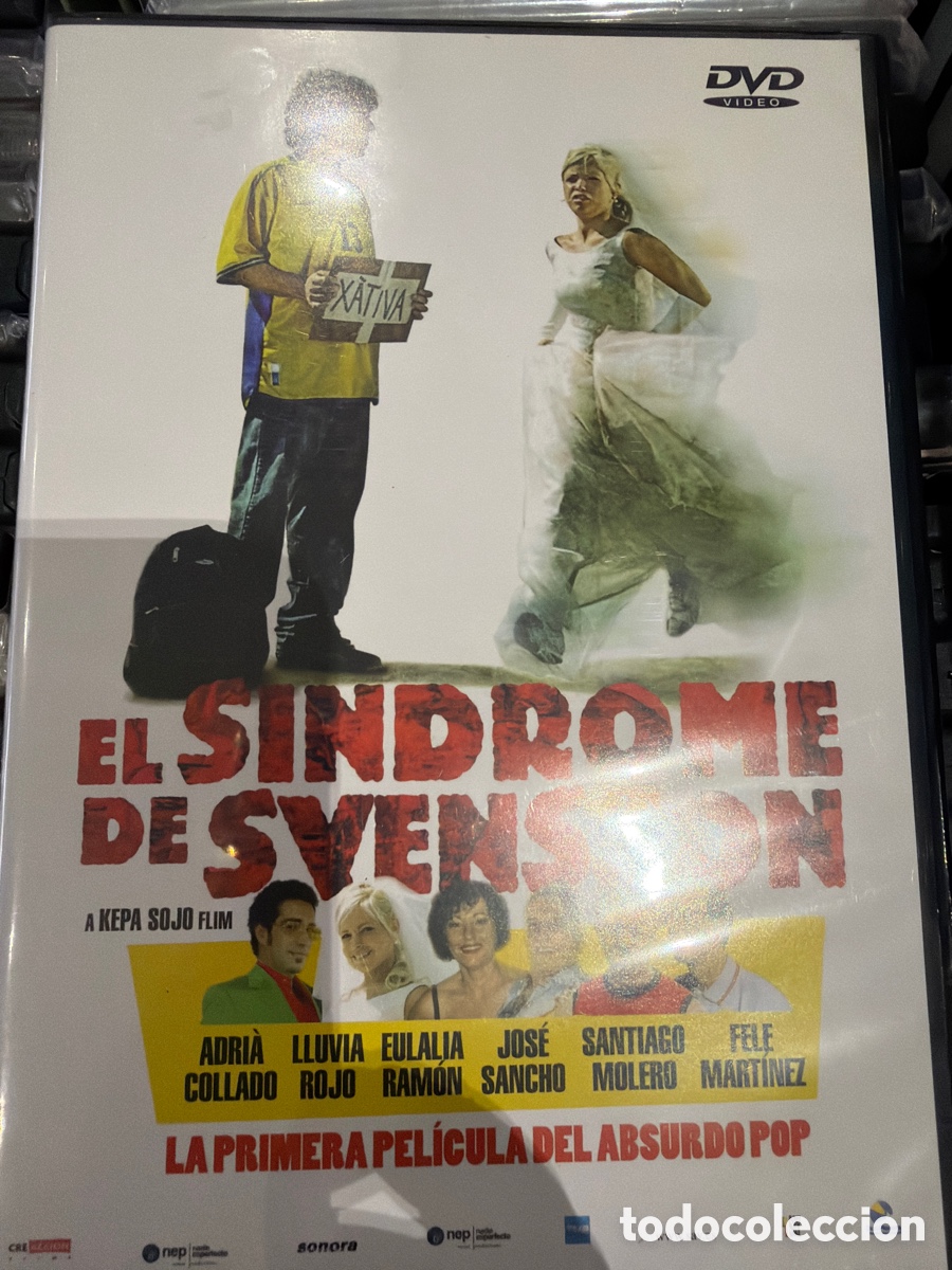 Cinema: DVD EL SINDROME DE SVESSON - KEPA SOJO, ADRIA COLLADO, LLUVIA ROJO
