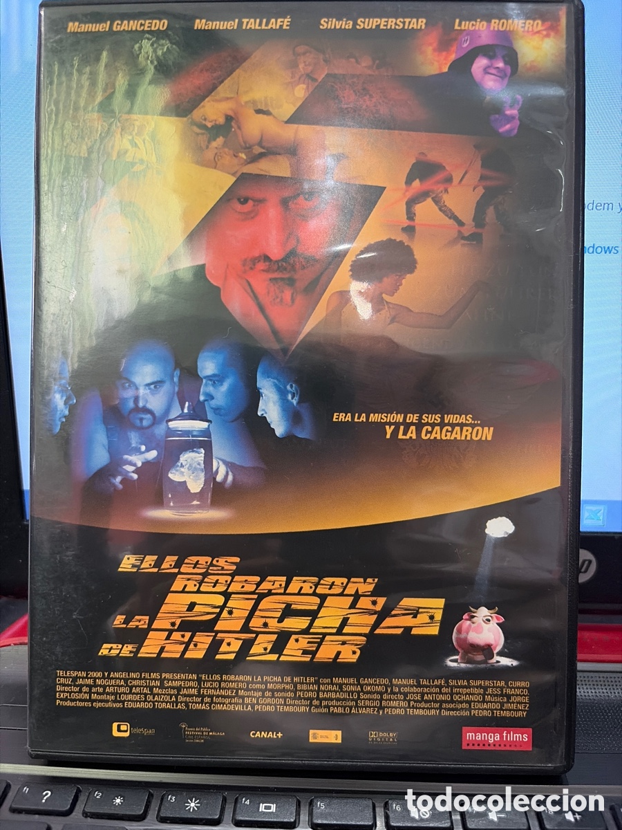 Cinema: DVD ELLOS ROBARON LA PICHA DE HITLER - MANUEL GANCEBO, MANUEL TALLAFE
