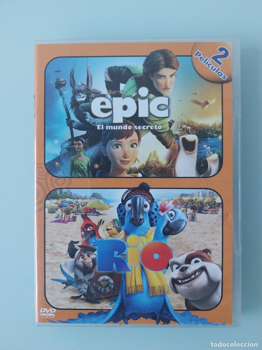 Cine: DVD - EPIC. EL MUNDO SECRETO / RIO / PACK CINE DE ANIMACI&Oacute;N DE LA PRODUCTORA BLUE SKY